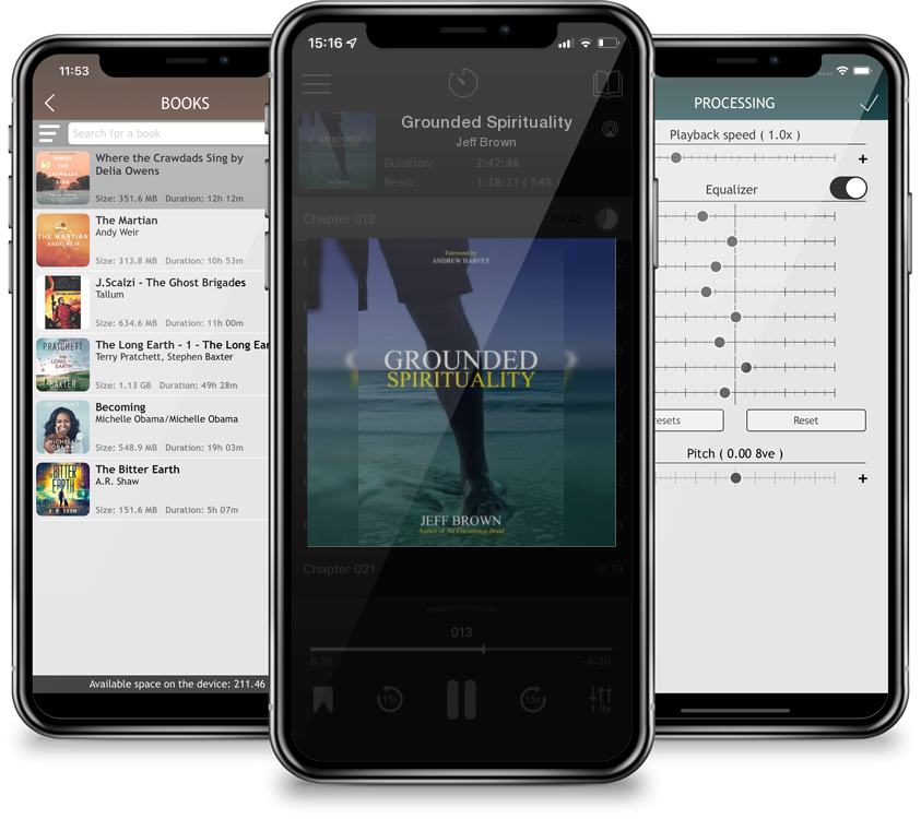 Audiobook Grounded Spirituality by Jeff Brown