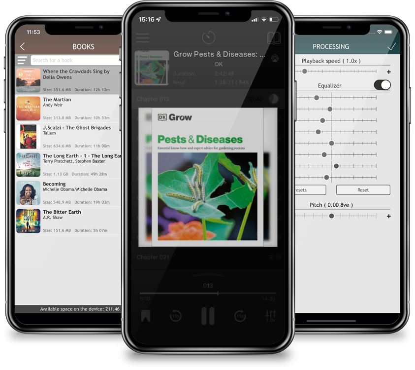 Audiobook Grow Pests & Diseases: Essential Know-how And Expert Advice For Gardening Success (DK Grow) by DK