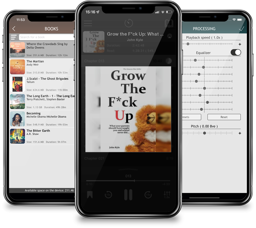 Audiobook Grow the F*ck Up: What your parents should have taught you and school never did by John Kyle