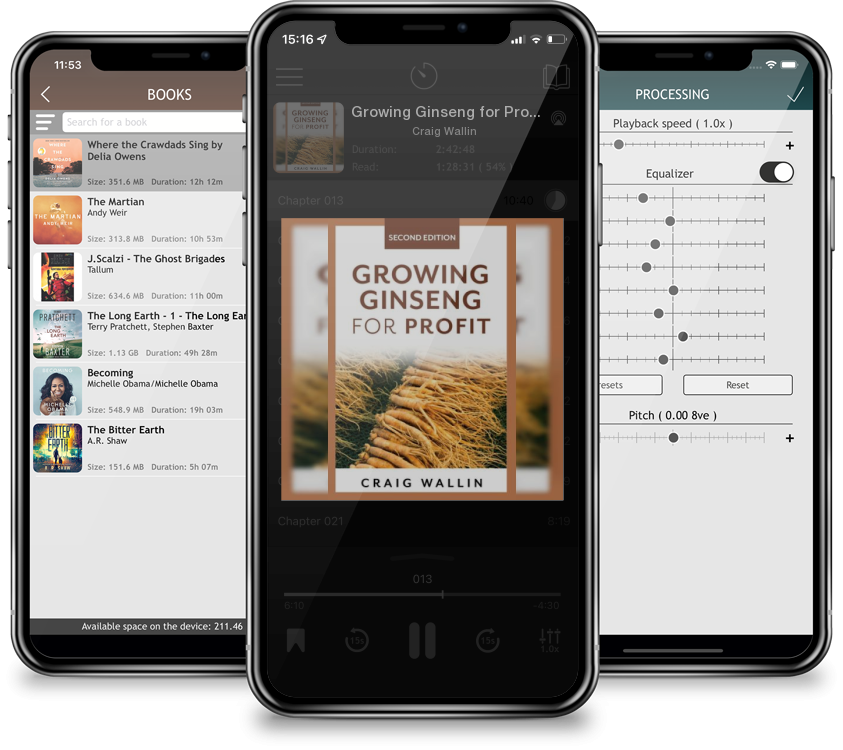 Audiobook Growing Ginseng for Profit by Craig Wallin