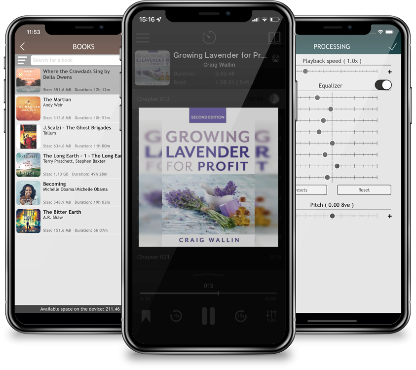 Audiobook Growing Lavender for Profit by Craig Wallin