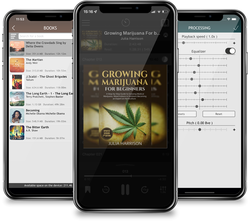 Audiobook Growing Marijuana For beginners ( Updated Version 2nd Edition ) by Julia Harrison