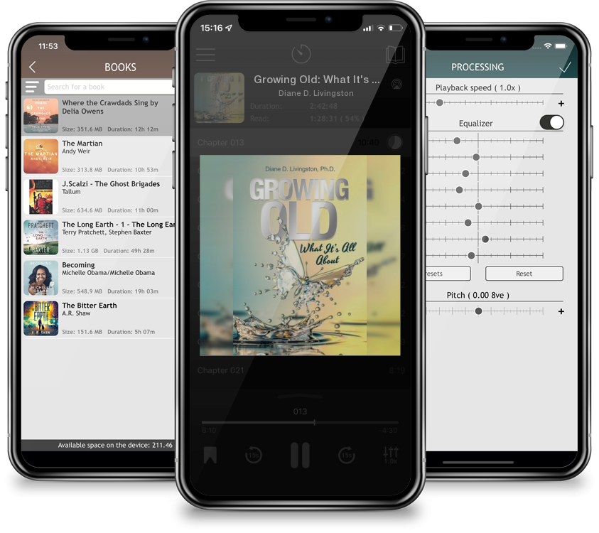 Audiobook Growing Old: What It\'s All About by Diane D. Livingston