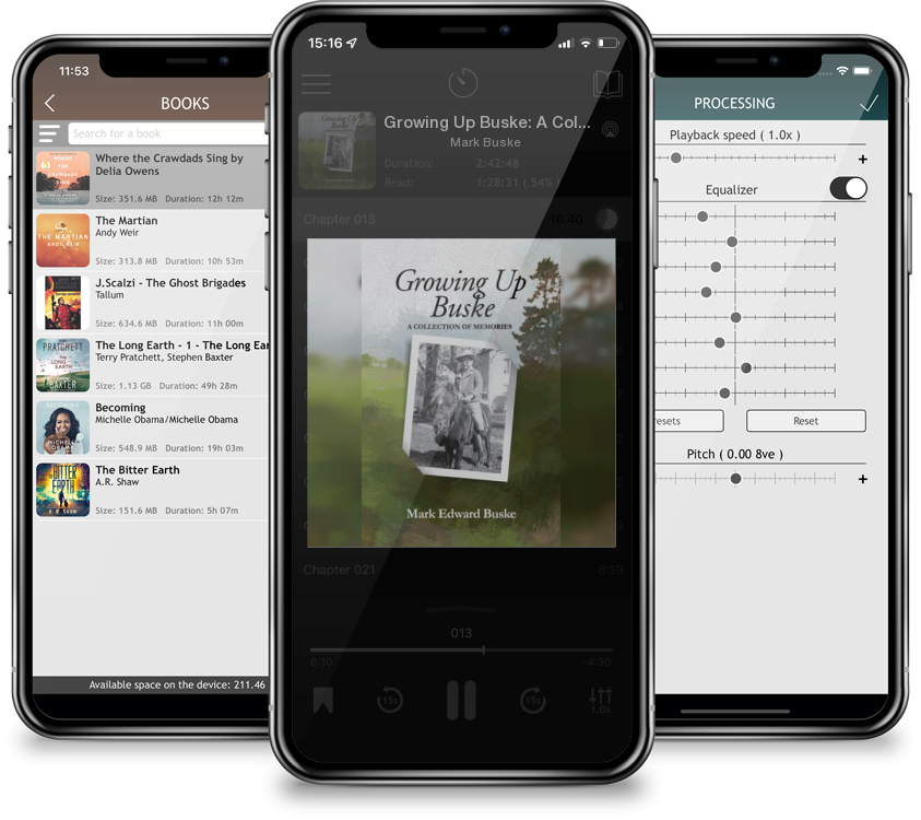 Audiobook Growing Up Buske: A Collection of Memories by Mark Buske