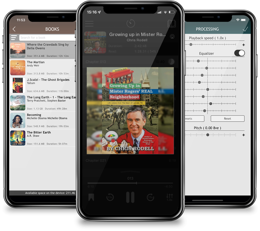 Audiobook Growing up in Mister Rogers\' Real Neighborhood: : Life Lessons from the Heart of Latrobe, Pa by Chris Rodell