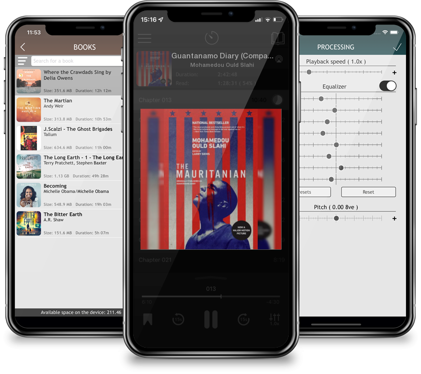 Audiobook Guantanamo Diary (Compact Disc) by Mohamedou Ould Slahi