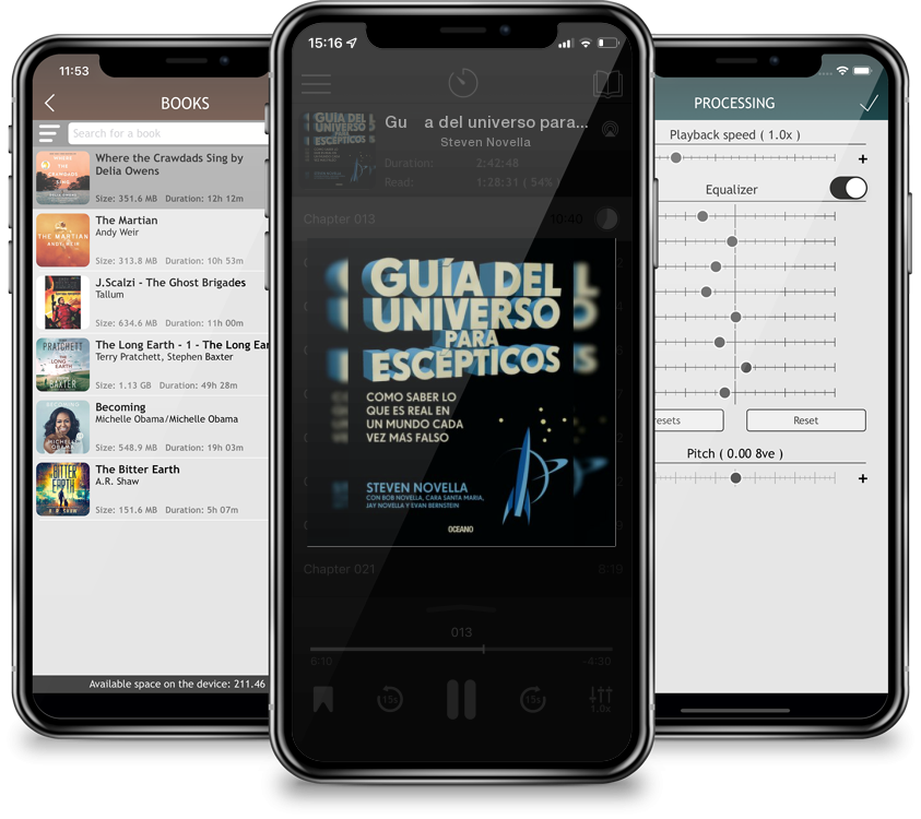 Audiobook Guía del universo para escépticos: Cómo saber lo que es real en un mundo cada vez más falso by Steven Novella
