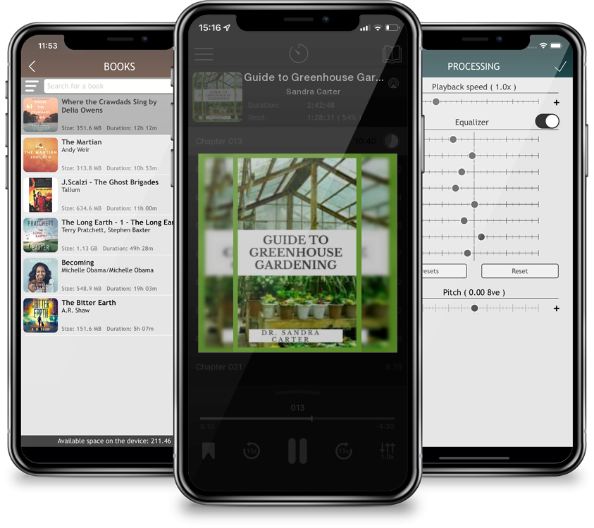 Audiobook Guide to Greenhouse Gardening by Sandra Carter