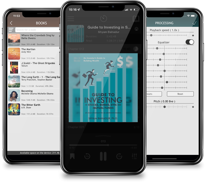 Audiobook Guide to Investing in Stocks, Bonds, Etfs and Mutual Funds: An Investor\'S Guide to Building Wealth by Shyam Bahadur