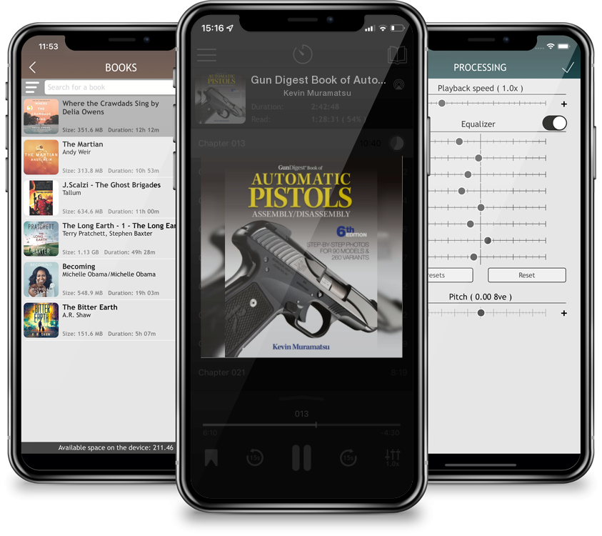 Audiobook Gun Digest Book of Automatic Pistols Assembly/Disassembly, 6th Edition by Kevin Muramatsu