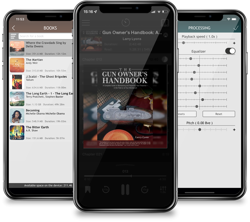 Audiobook Gun Owner\'s Handbook: A Complete Guide To Maintaining And Repairing Your Firearms--In The Field Or At Your Workbench by Larry Lyons