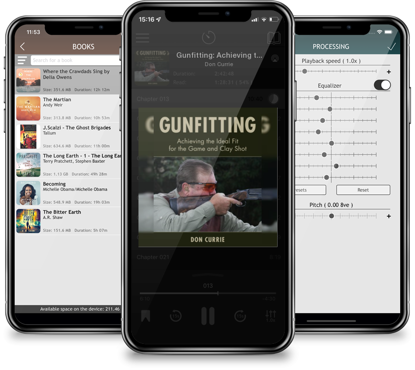 Listen Gunfitting: Achieving the Ideal Fit for the Game and Clay Shot by Don Currie in MP3 Audiobook Player for free