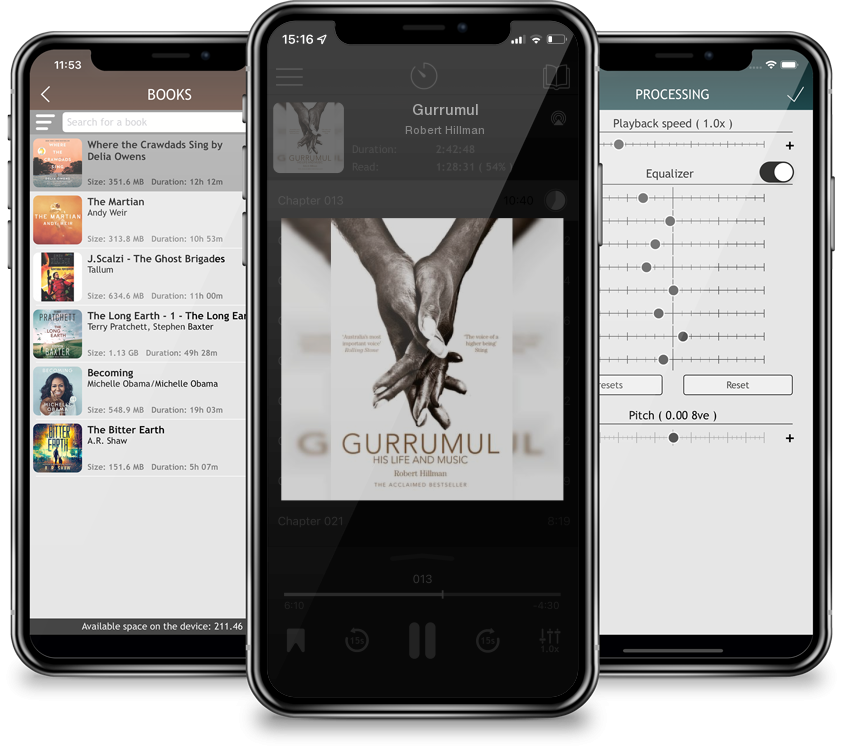 Listen Gurrumul by Robert Hillman in MP3 Audiobook Player for free