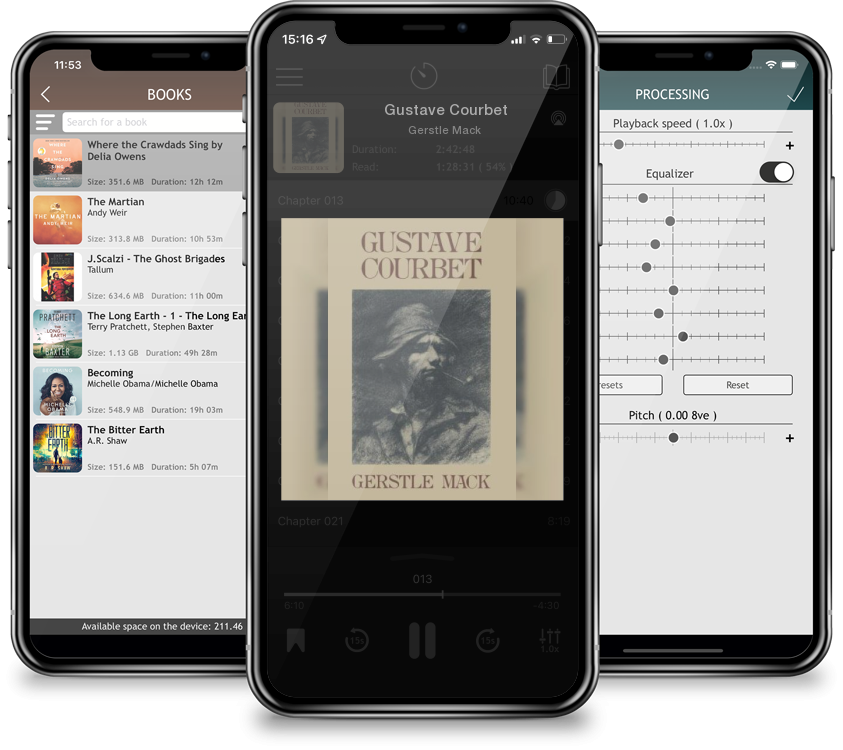 Audiobook Gustave Courbet by Gerstle Mack