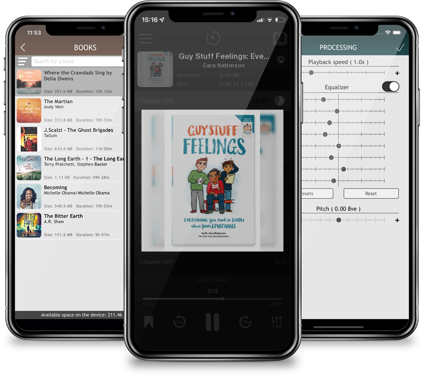 Audiobook Guy Stuff Feelings: Everything You Need to Know about Your Emotions by Cara Natterson