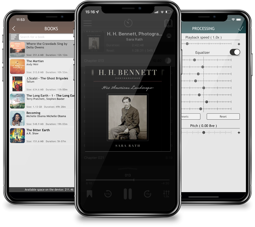 Audiobook H. H. Bennett, Photographer: His American Landscape by Sara Rath