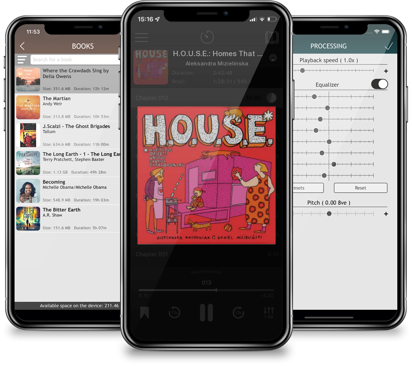 Audiobook H.O.U.S.E.: Homes That Are Outrageous, Unbelievable, Spectacular, and Extraordinary: 35 Designs for Fantastic Living by Aleksandra Mizielinska