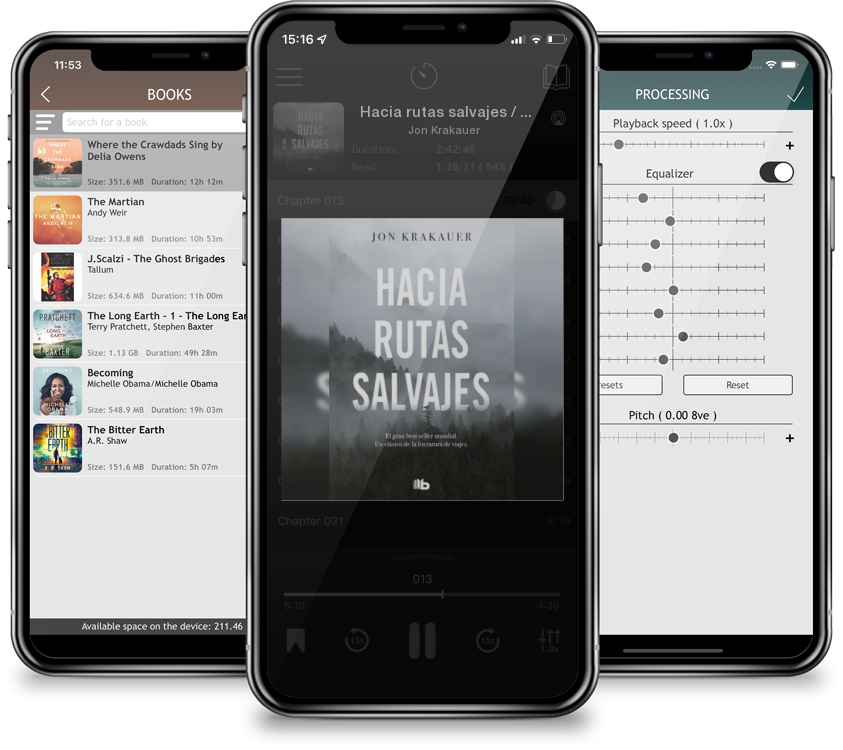 Audiobook Hacia rutas salvajes / Into the Wild by Jon Krakauer