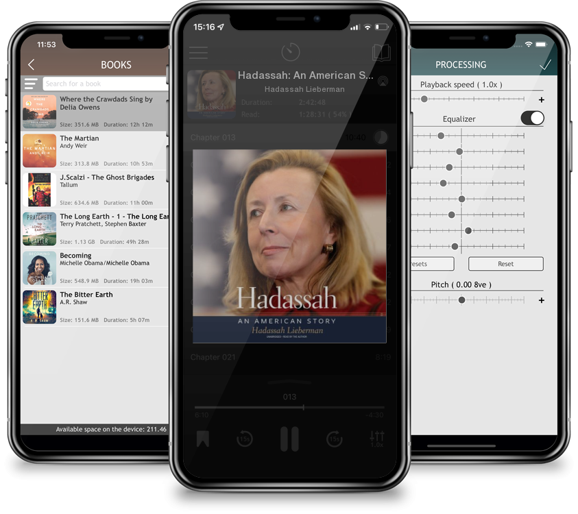 Audiobook Hadassah: An American Story (Compact Disc) by Hadassah Lieberman