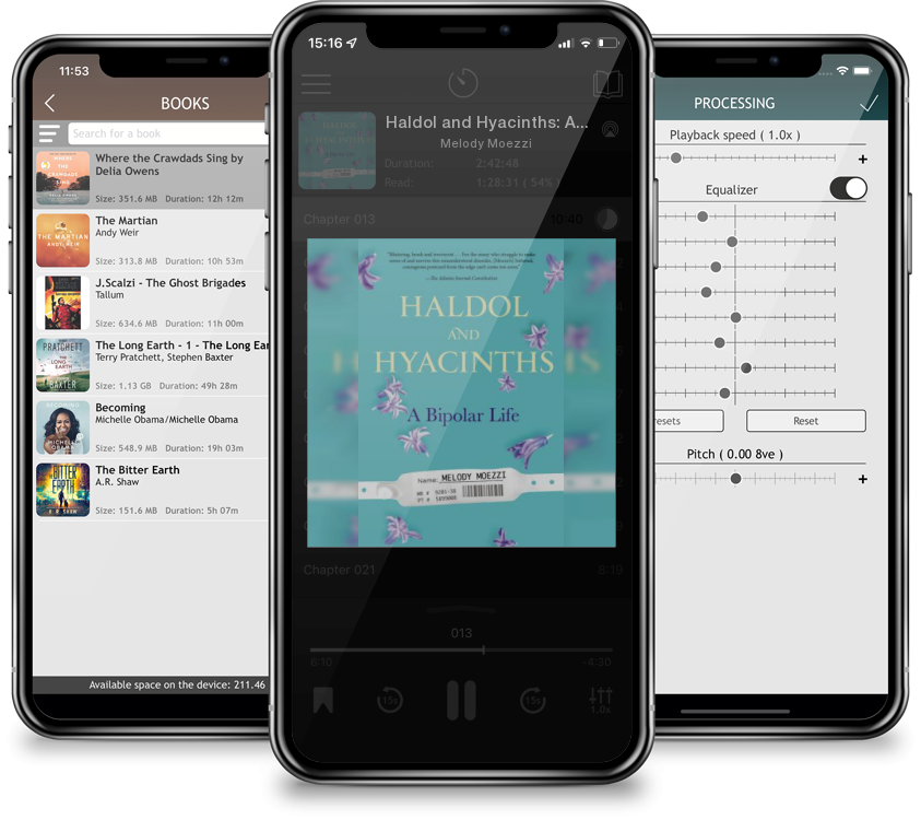 Audiobook Haldol and Hyacinths: A Bipolar Life by Melody Moezzi