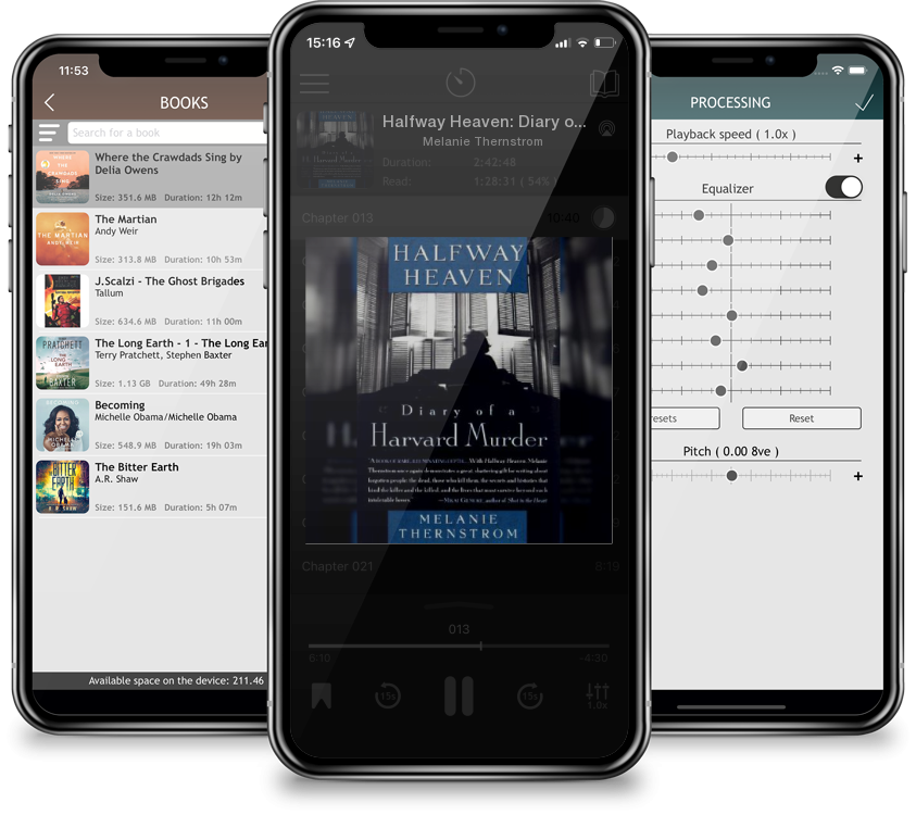 Audiobook Halfway Heaven: Diary of a Harvard Murder by Melanie Thernstrom