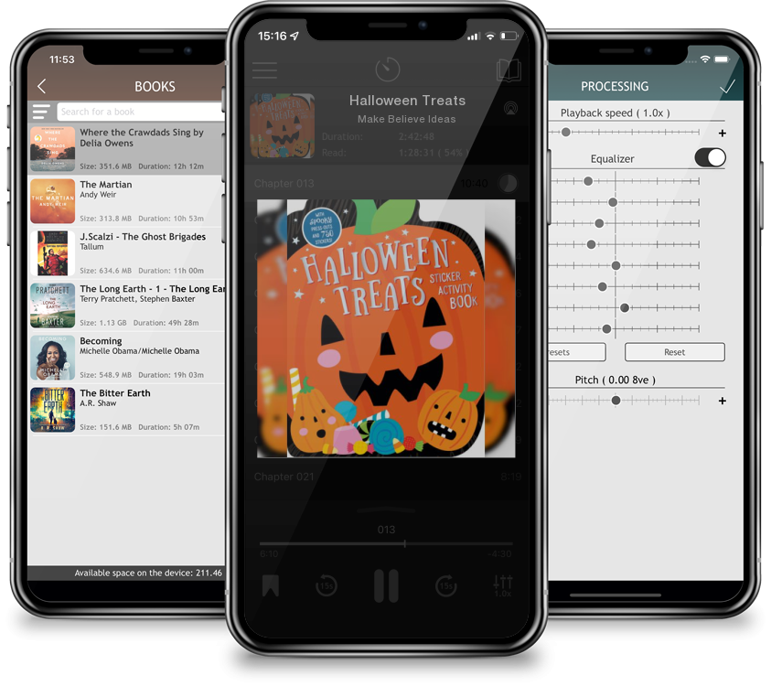 Audiobook Halloween Treats by Make Believe Ideas