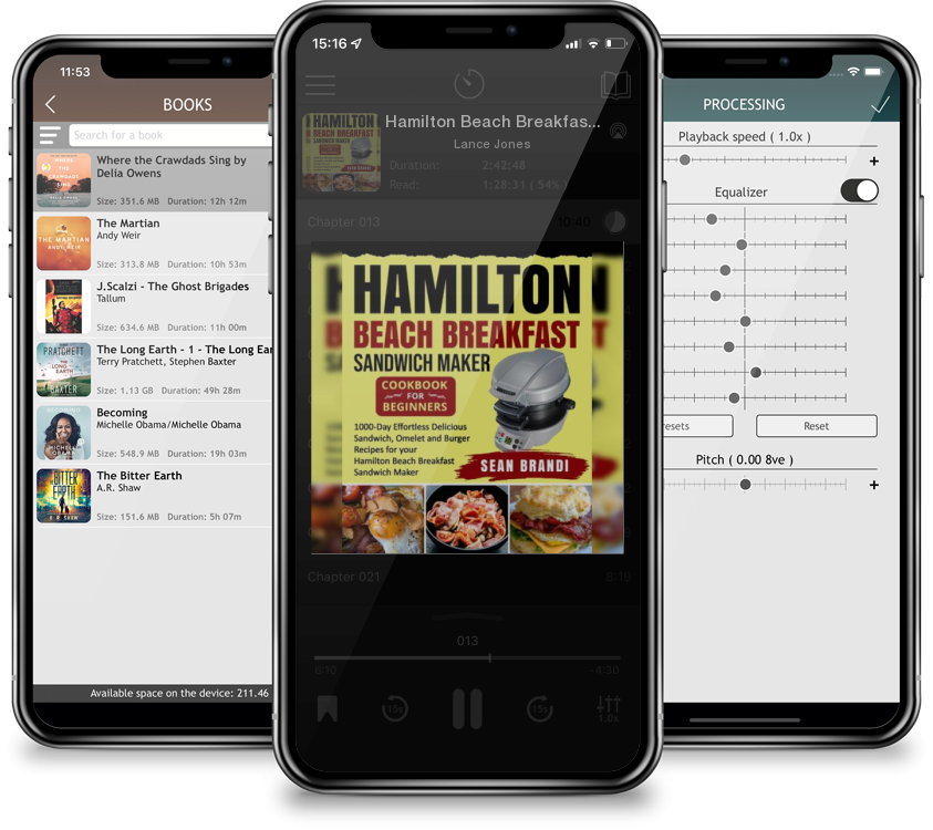 Audiobook Hamilton Beach Breakfast Sandwich Maker cookbook for Beginners: 1000-Day Effortless Delicious Sandwich, Omelet and Burger Recipes for your Hamilton Be by Lance Jones
