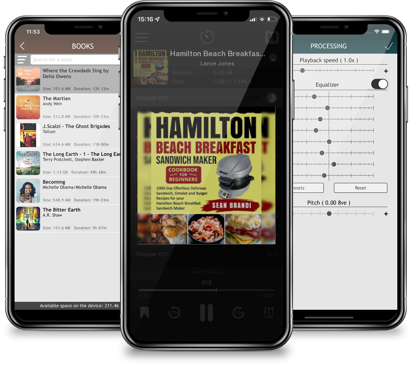Listen Hamilton Beach Breakfast Sandwich Maker cookbook for Beginners: 1000-Day Effortless Delicious Sandwich, Omelet and Burger Recipes for your Hamilton Be by Lance Jones in MP3 Audiobook Player for free
