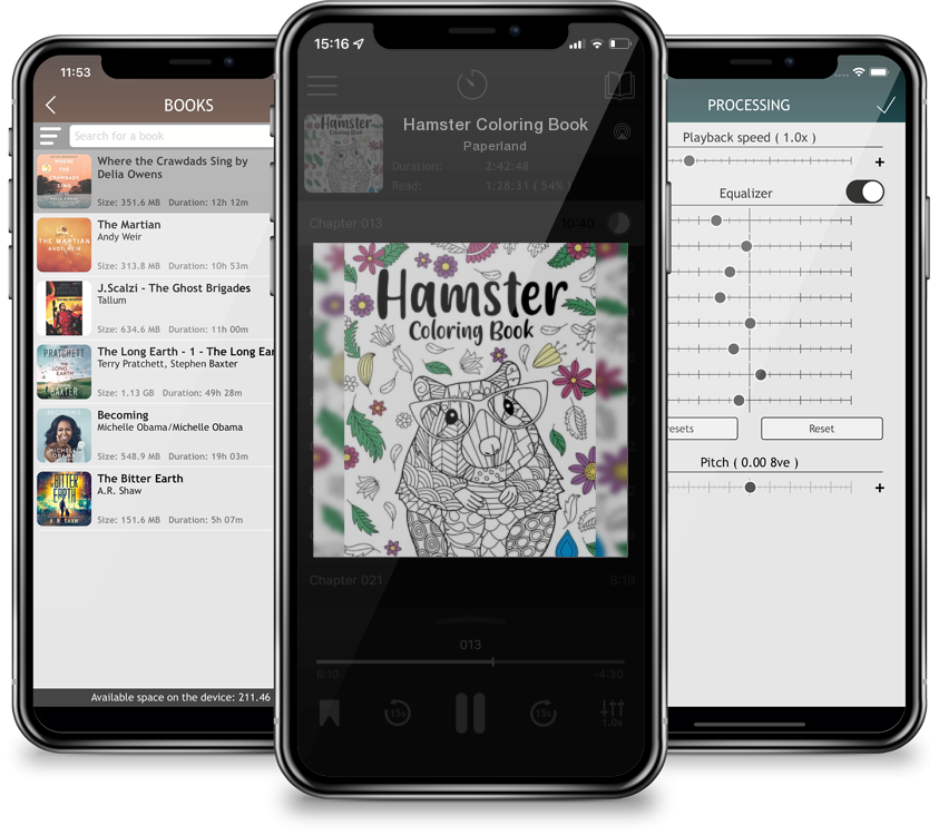 Audiobook Hamster Coloring Book by Paperland
