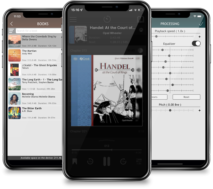 Audiobook Handel: At the Court of Kings by Opal Wheeler