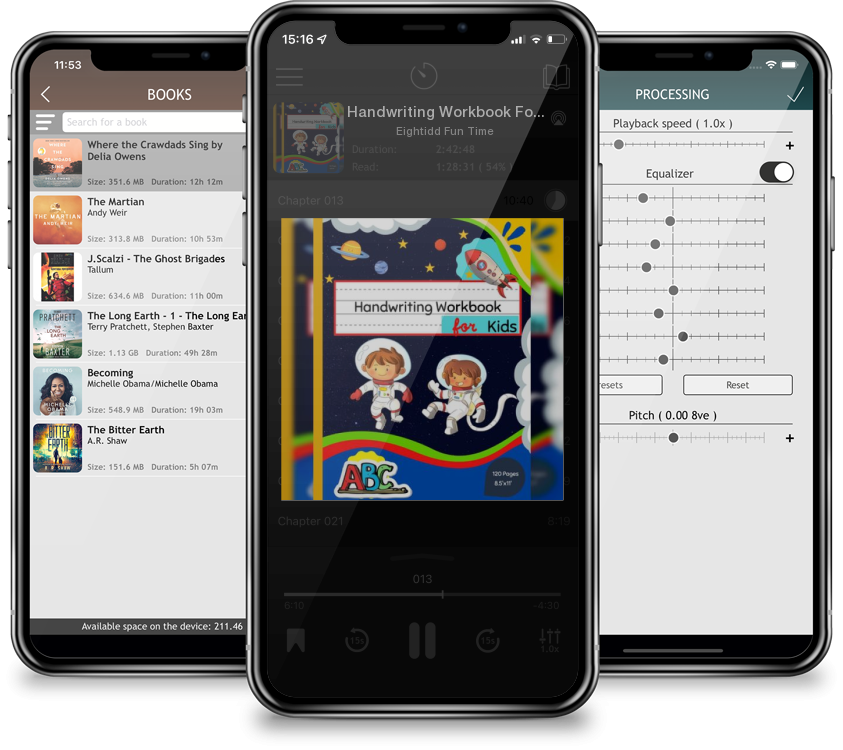 Audiobook Handwriting Workbook For Kids by Eightidd Fun Time