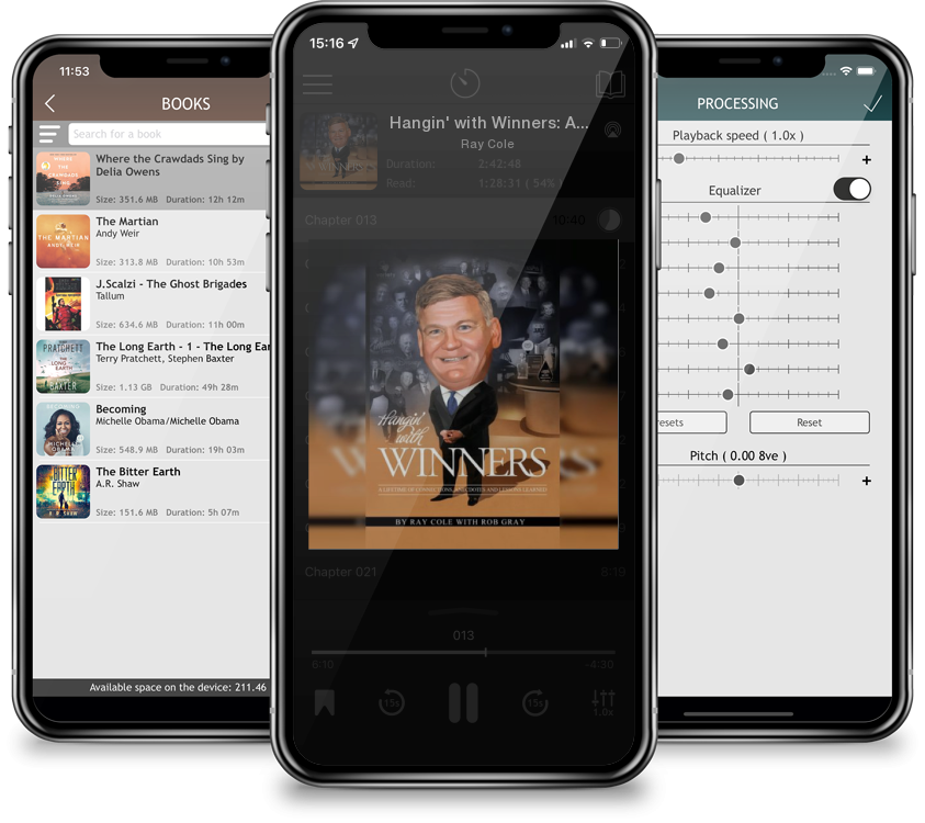 Audiobook Hangin\' with Winners: A Lifetime of Connections, Anecdotes and Lessons Learned by Ray Cole