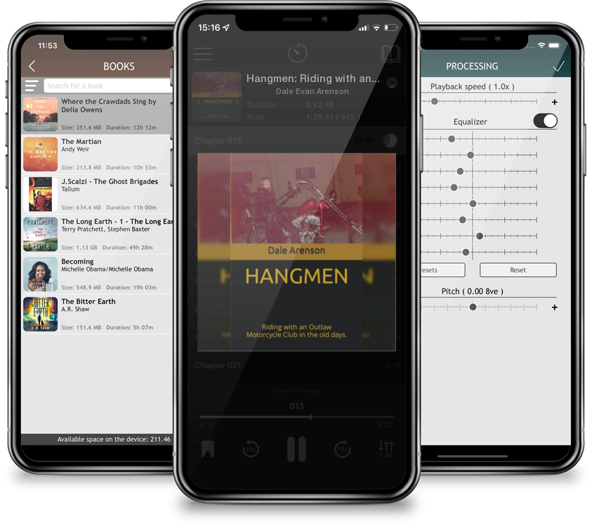 Audiobook Hangmen: Riding with an Outlaw Motorcycle Club in the old days. by Dale Evan Arenson