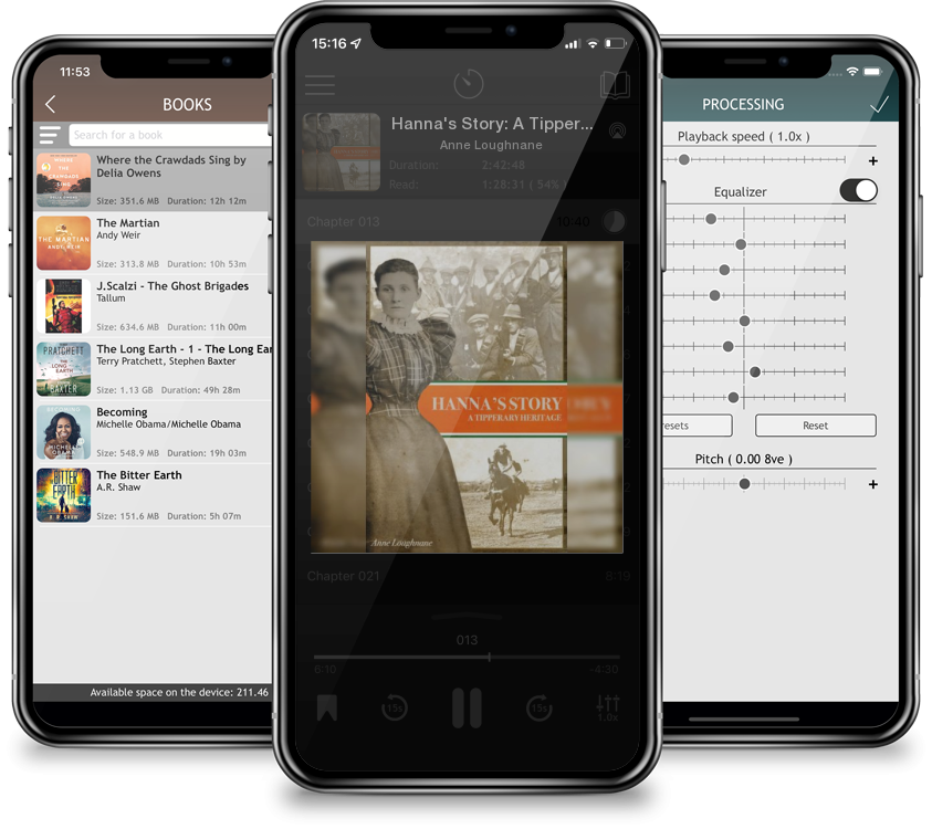 Audiobook Hanna\'s Story: A Tipperary Heritage by Anne Loughnane