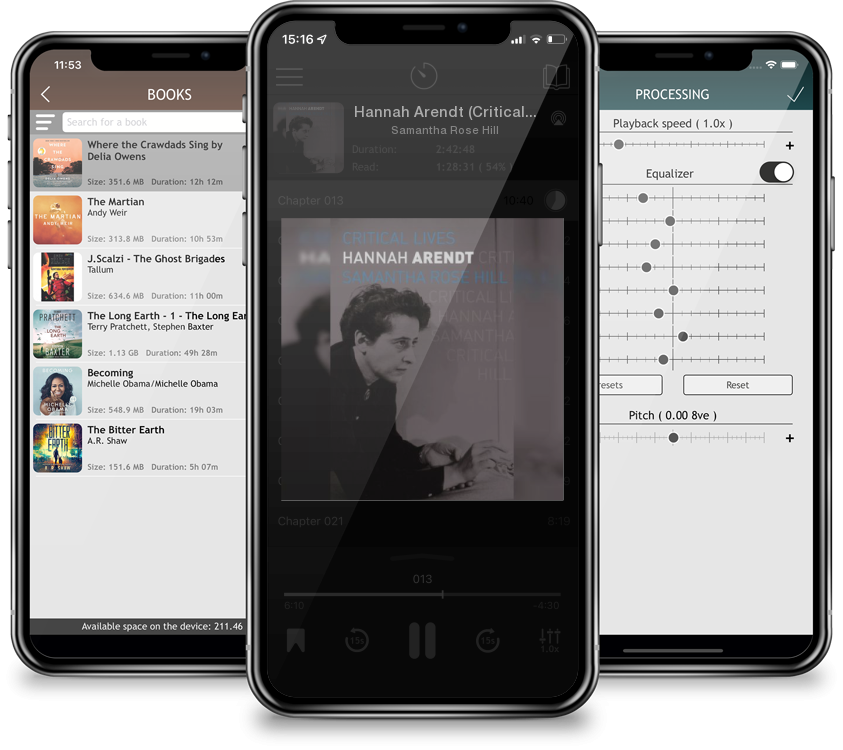 Audiobook Hannah Arendt (Critical Lives) by Samantha Rose Hill
