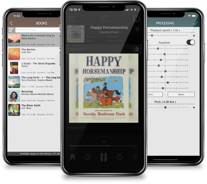 Audiobook Happy Horsemanship by Dorothy Pinch
