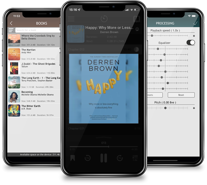Audiobook Happy: Why More or Less Everything Is Fine by Derren Brown