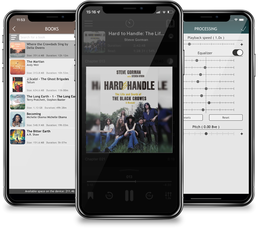 Audiobook Hard to Handle: The Life and Death of the Black Crowes--A Memoir by Steve Gorman