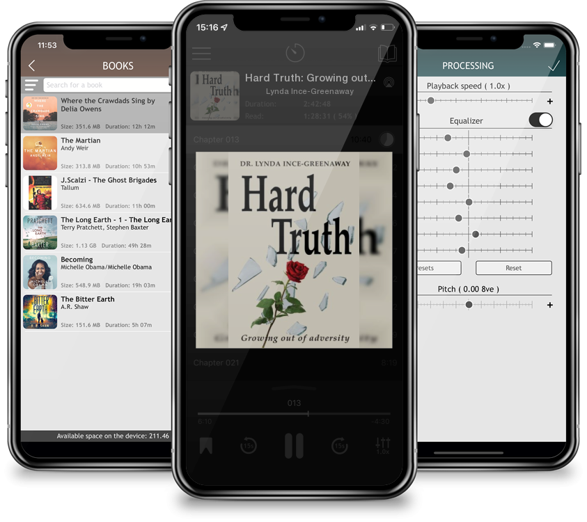 Audiobook Hard Truth: Growing out of adversity by Lynda Ince-Greenaway