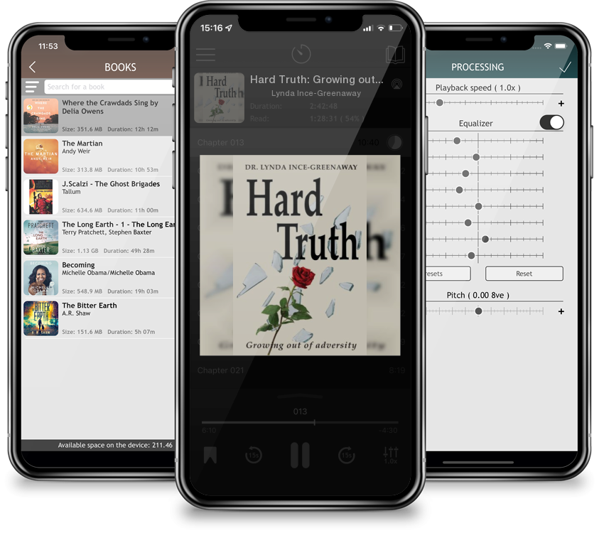 Listen Hard Truth: Growing out of adversity by Lynda Ince-Greenaway in MP3 Audiobook Player for free