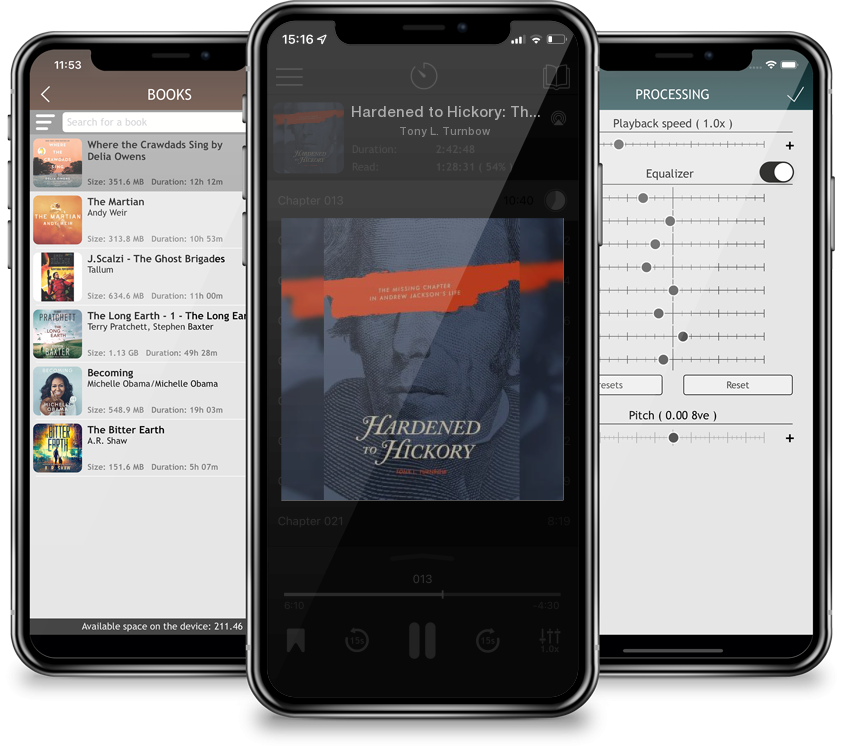 Audiobook Hardened to Hickory: The Missing Chapter in Andrew Jackson\'s Life by Tony L. Turnbow