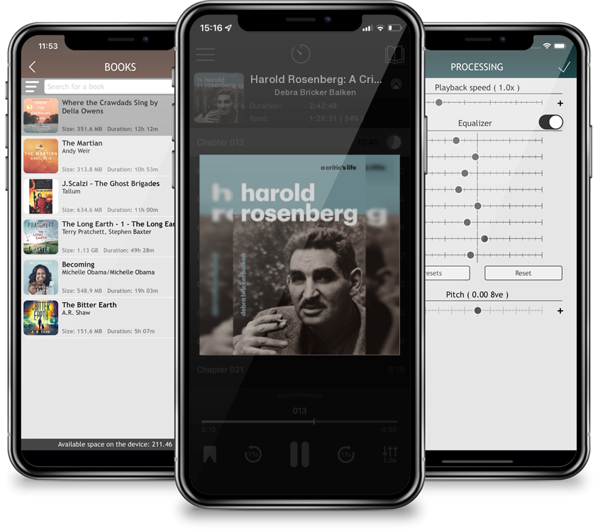 Audiobook Harold Rosenberg: A Critic‘s Life by Debra Bricker Balken