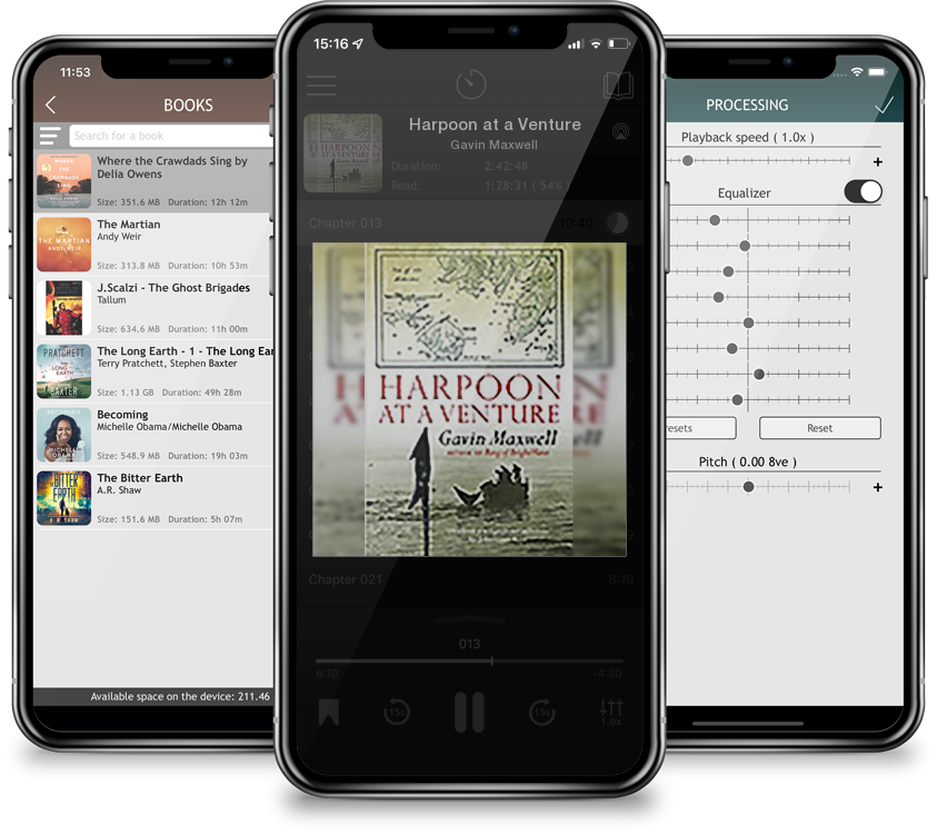 Audiobook Harpoon at a Venture by Gavin Maxwell