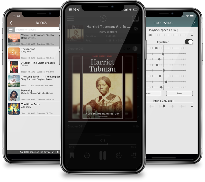 Listen Harriet Tubman: A Life in American History by Kerry Walters in MP3 Audiobook Player for free