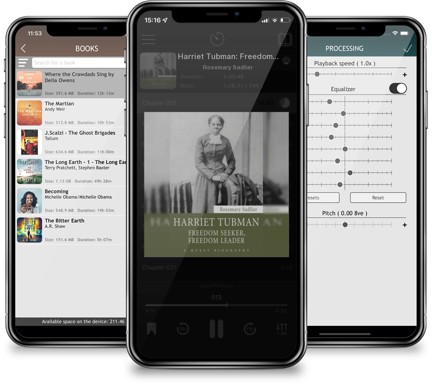 Audiobook Harriet Tubman: Freedom Seeker, Freedom Leader (Quest Biography #31) by Rosemary Sadlier