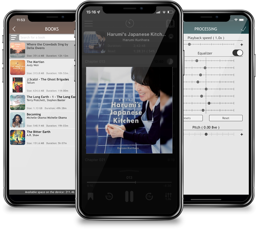 Audiobook Harumi\'s Japanese Kitchen by Harumi Kurihara