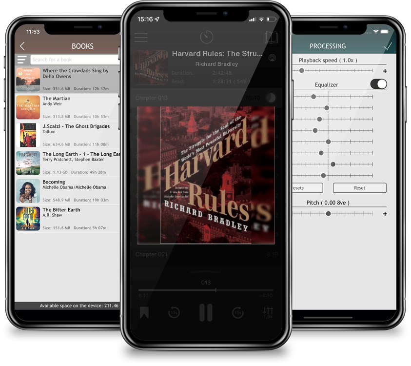 Audiobook Harvard Rules: The Struggle for the Soul of the World\'s Most Powerful University by Richard Bradley
