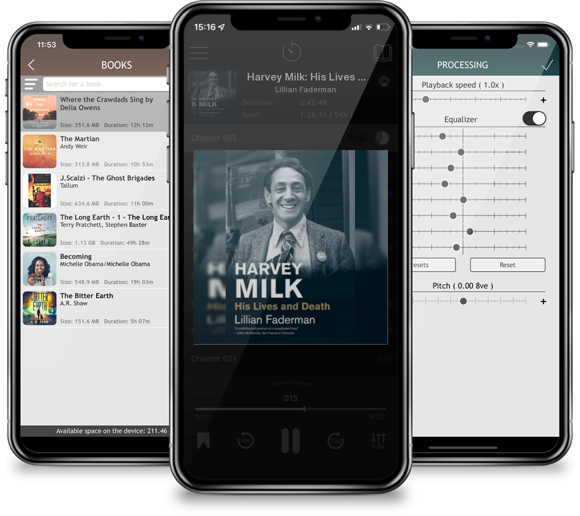 Listen Harvey Milk: His Lives and Death (Jewish Lives) by Lillian Faderman in MP3 Audiobook Player for free
