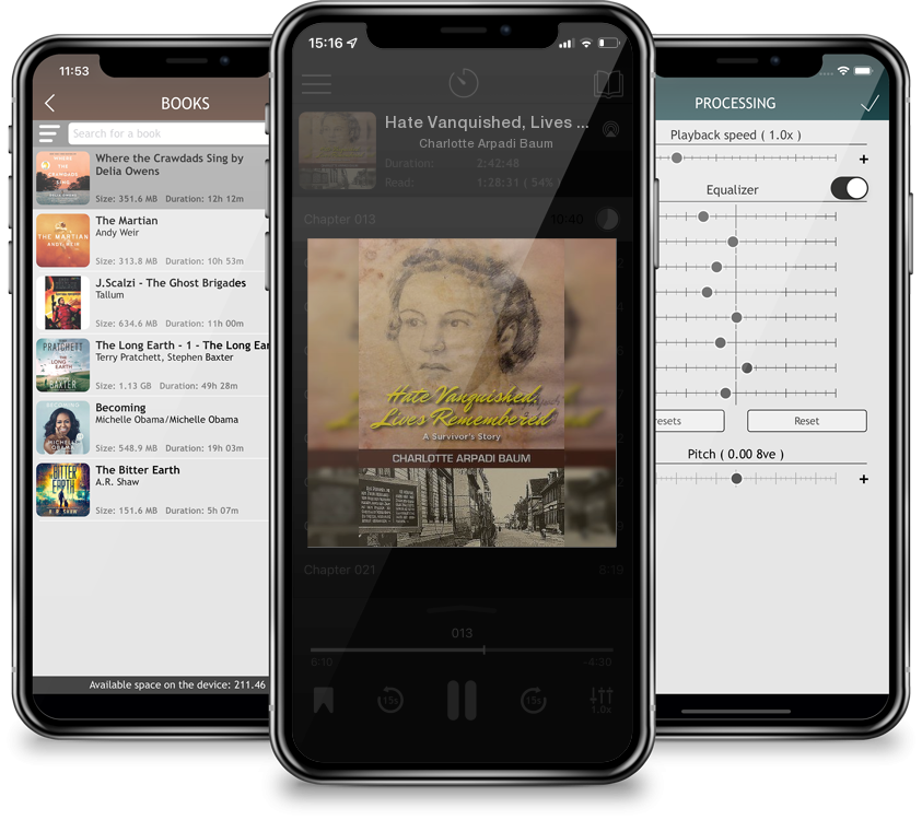 Audiobook Hate Vanquished, Lives Remembered: A Survivor\'s Story by Charlotte Arpadi Baum