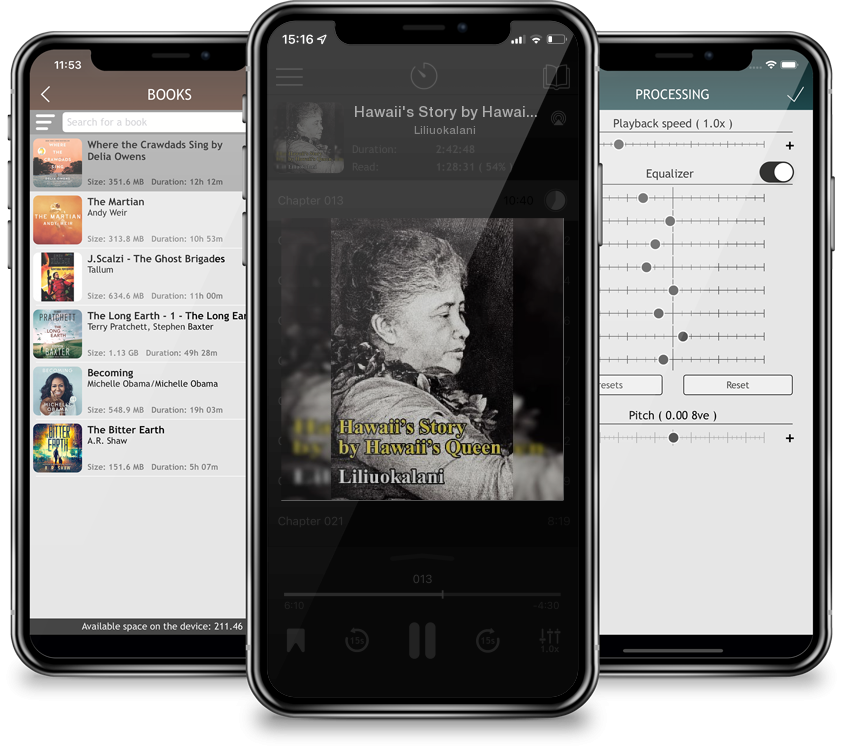 Audiobook Hawaii\'s Story by Hawaii\'s Queen by Liliuokalani